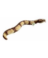 ADORE 39&quot; Pretzel The Ball Python Snake Plush Stuffed Animal Toy - £34.93 GBP
