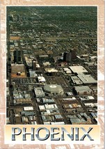 Aerial View Valley of the Salt River Phoenix Arizona Postcard  - £3.85 GBP