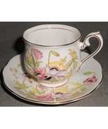 ROYAL ALBERT Bone China GLORIA PATTERN Cup / Saucer ENGLAND - $40.69 CAD
