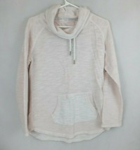 Kensie Women&#39;s Pale Pink Turtleneck Hoodie Size Small - $274.75 MXN