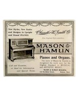 Mason &amp; Hamlin Pianos Organs 1897 Advertisement Victorian Instrument ADB... - $185.61 MXN