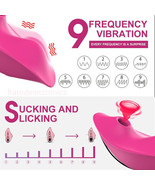 Long Distance Wearable Vibrator Panties Clit Sucking G Spot Massager App... - £17.27 GBP