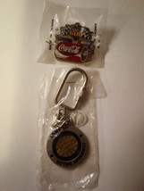 Lowes Motor Speedway keychain &amp; pin set - £10.21 GBP