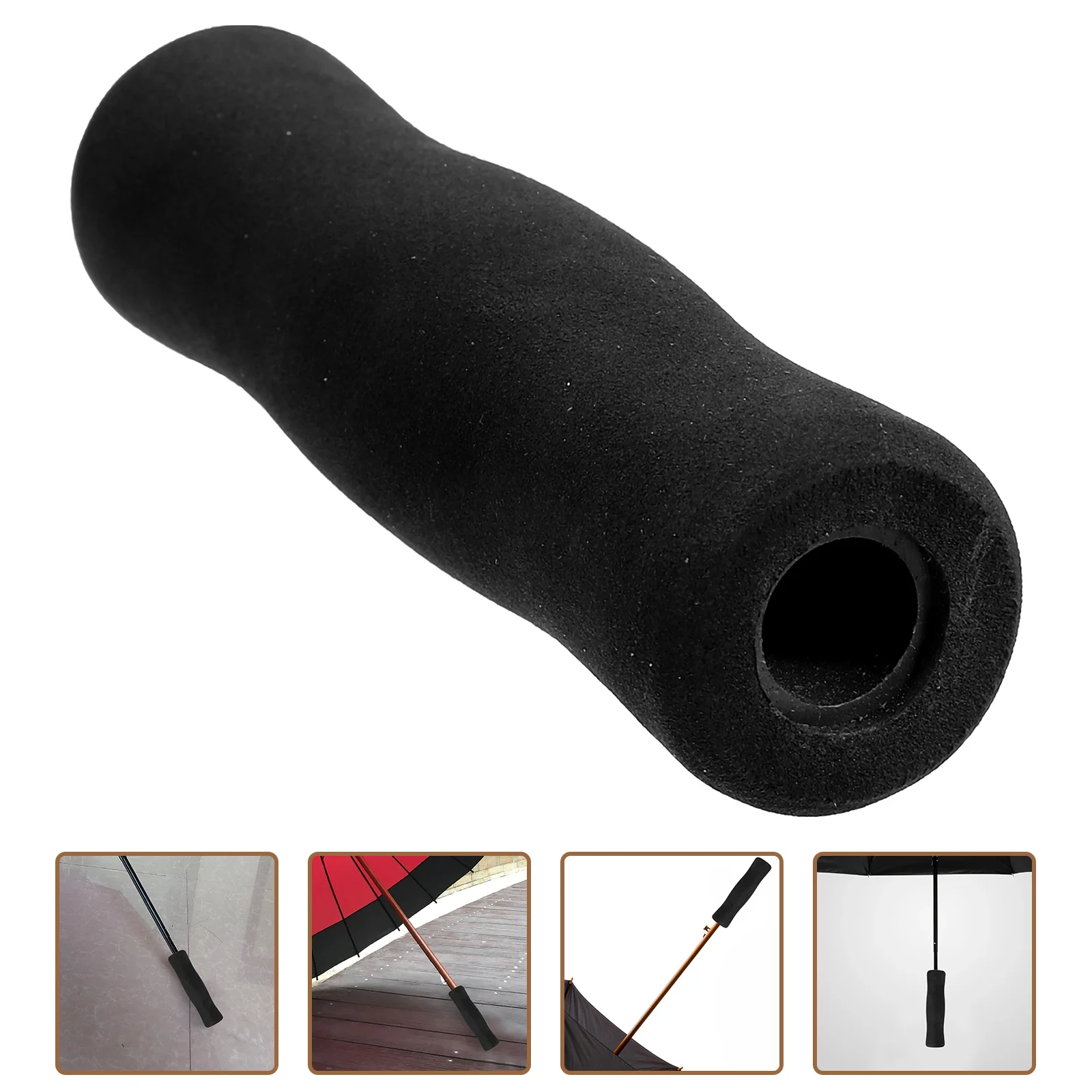 Folding Umbrella Handle Grip Cane Umbrella Handle Repable Grip Foldable Plastic  - £44.75 GBP