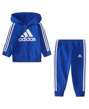 Adidas Baby Boys Hooded French Terry Jacket and Joggers, 2 Piece Set - Team - $19.64