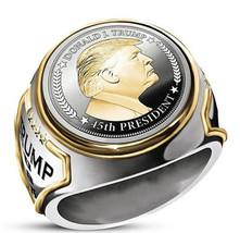 USA President Trump 2024 Ring Coin (stock Pic Ring Has Less Fine Details... - $27.52 CAD