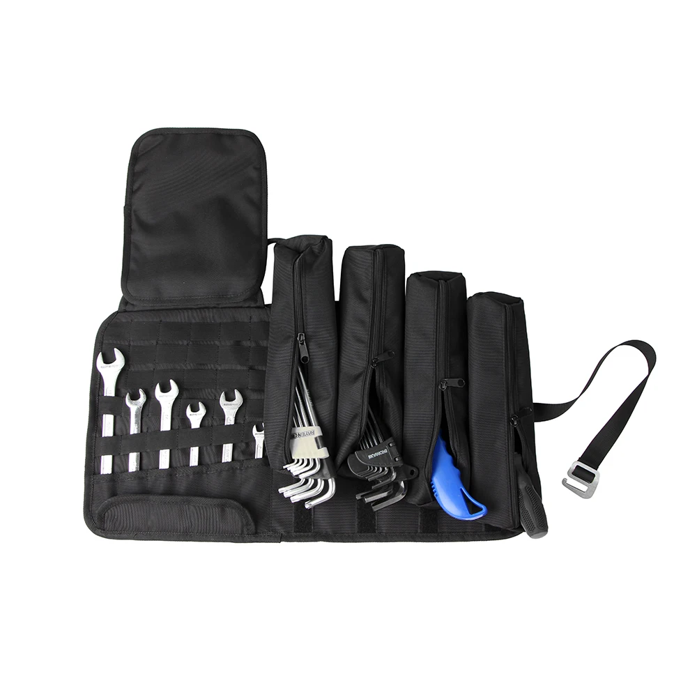 Motorcycle Portable Repair Kit Tool Storage Bag Roll Up Pouch Organize For BMW - £27.28 GBP