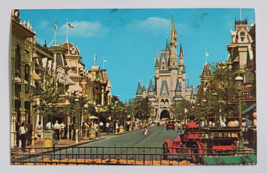 1979 Walt Disney World Postcard World Of Fantasy Vintage Park Stamped And Dated - £9.61 GBP