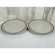 Autumn Collection Stoneware Lof of 2 Dinner Plates - $11.12