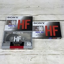 1 Sony HF 90 Normal Bias Blank Cassette 2 HF 60 Sealed New - £5.64 GBP