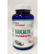 BAICALIN 120 Capsules Skullcap Root 80% Extract Food Supplement Health - $24.97