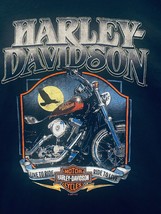 Harley-Davidson H-D T-Shirt Lincoln Nebraska 2021 5XL 100% Cotton Eagle &amp; Moon - £31.51 GBP