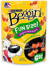 Bacon-Flavored Purina Beggin Strips Fun Size Dog Treats with Real Meat -... - £8.65 GBP+