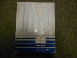 1988 MITSUBISHI Mirage Service Repair Shop Manual Volume 1 Engine Chassis Body - $12.11