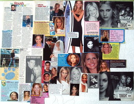 Sarah Michelle Gellar ~ 45 Color And B&amp;W Vintage Clippings From 1998-2003 - £5.99 GBP