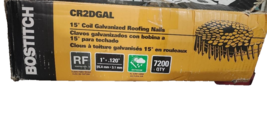 Roofing Nails 15° Coil 1&quot; x .120&#39;&#39; 14-Ga Galvanized 7200-PK - Bostitch ®... - $1,973.97 MXN