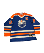 Wayne Gretzky Edmonton Oilers Jersey XL Mitchell Ness 1986-87 NHL Blue L... - $138.59