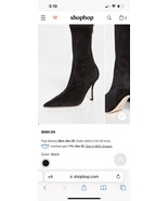 Paris Texas Mama Stretch Ankle Boots Size 37 Made in Italy MSRP $685 - $342.45 CAD