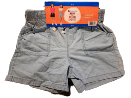 BRAND NEW GIRL'S SIZE 10-12 MEMBER'S MARK 2 PACK WOVEN SHORTS - €14,36 EUR