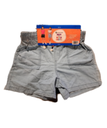 BRAND NEW GIRL&#39;S SIZE 10-12 MEMBER&#39;S MARK 2 PACK WOVEN SHORTS - £13.11 GBP