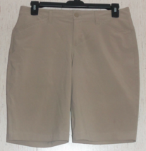 New Womens Eddie Bauer Beige Shorts Size 14 - £22.07 GBP