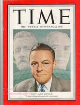 Time Magazine 1951,  December 17,  Henry Cabot Lodge Jr. - £21.22 GBP