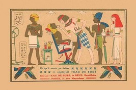 Egyptian Dentist, L&#39;eau de Suez Dentifrice- Art Print - £17.57 GBP+