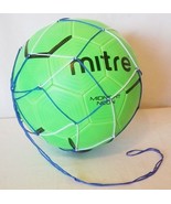 SOCCER BALL: Mitre(R) No. 5 -Midnight Neon. Plus a Free Training Net - £8.01 GBP