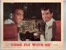 Come Fly With Me-John Crawford-Hugh O&#39;Brien-11x14-Color-Lobby Card - £25.75 GBP