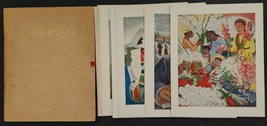 PORTFOLIO: 50 YEARS OF DIEGO RIVERA folio ART 13 PLATES gual fischgrund  - £178.01 GBP