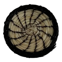 Papago Indian Tohono O’odham Hand Woven Horsehair Micro Mini Miniature Basket 1&quot; - £21.14 GBP