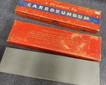 Vintage Carborundum #118 8”x2”x3/4” Fine Sharpening Stone - $14.85