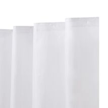 Kenney KN61253 Water Repellent Polyester Fabric Shower Curtain with Rein... - $40.14 CAD