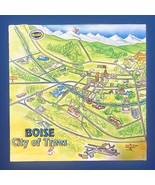 BOISE IDAHO 1000 Pc Puzzle By Just Jigs - First Edition 1992 - Complete ... - $305.58 MXN