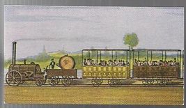 1937 SPEED THROUGH THE AGES U.K. Peter Jackson RR card - $14.84