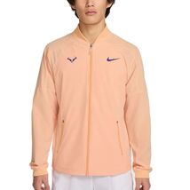 Nike Rafa Nadal Tennis Jacket Orange Chalk Full Zip DV2885-777 Men&#39;s Size M - $109.99