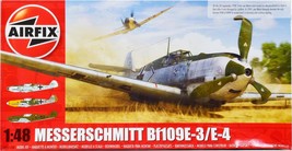 Model Kit Messerschmitt Bf109E-3/E-4 Fighter Aircraft 3 Scheme Options 1/48 - £42.55 GBP