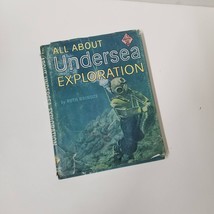 All About Undersea Exploration Vintage Living Science Book Learn About Oceans - £5.50 GBP
