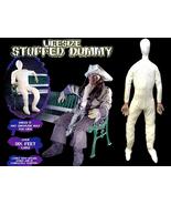 Life Size STUFFED BENDABLE MANNEQUIN DISPLAY DUMMY Halloween Costume Pro... - £68.58 GBP