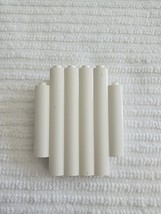 LEGO PART 30140 Palisade Panel 2 x 6 x 6 Log Profile - White - £2.95 GBP