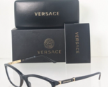 Brand New Authentic Versace Eyeglasses MOD. 3186 54mm Black GB1 3186 Frame - $138.59