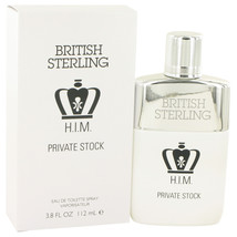 British Sterling Him Private Stock by Dana 3.8 oz Eau De Toilette Spray - $10.35