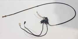 Left Rear Brake Lever With Cable OEM 2015 Suzuki King Quad 40090 Day Warranty... - $59.39