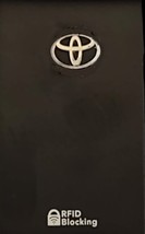 Toyota  Black /Red Logo Slim Card  Pop Up Wallet RFID Blocking With Cash... - $34.65