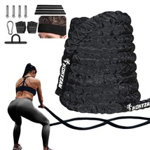 Battle Rope Workout Equipment 30Ft Exercise Heavy Weighted Diameter Battle Rope  - £65.82 GBP