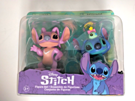 Disney Lilo &amp; Stitch 3” Figure Set Stitch, Scrump and Angel - FAST SHIP! - £14.72 GBP