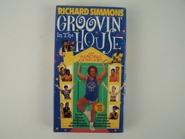 Richard Simmons Groovin&#39; in the House - An Aerobic Concert VHS New Sealed - £7.89 GBP