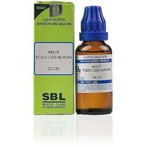 Sbl Rhus Toxicodendron Dilution 30 Ch 30ml + Free Shipping Worldwide - £13.83 GBP
