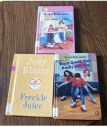 Collection of 3 Pre-Teen Drama Books Judy Blume, Lois Lowry, Barthe DeCl... - £5.44 GBP
