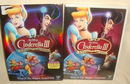 NEW! SEALED! Cinderella III: A Twist in Time (DVD, 2007) w/Slipcover Disney - $7.92